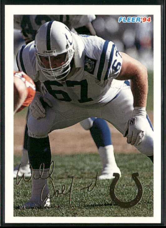Will Wolford 1994 Fleer #214 Indianapolis Colts