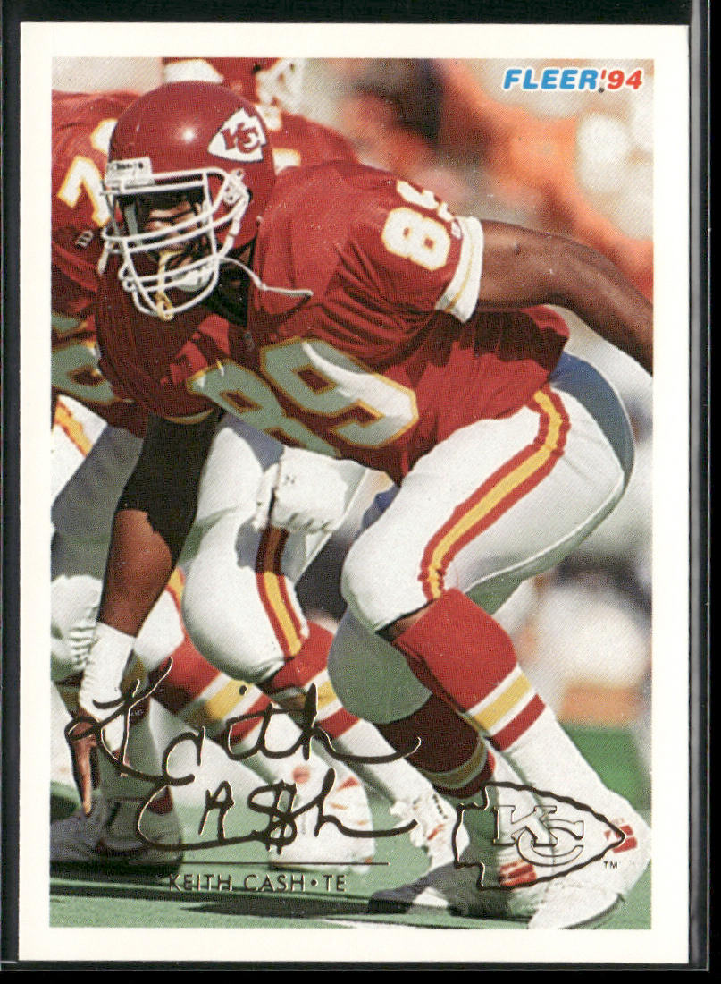Keith Cash 1994 Fleer #220 Kansas City Chiefs