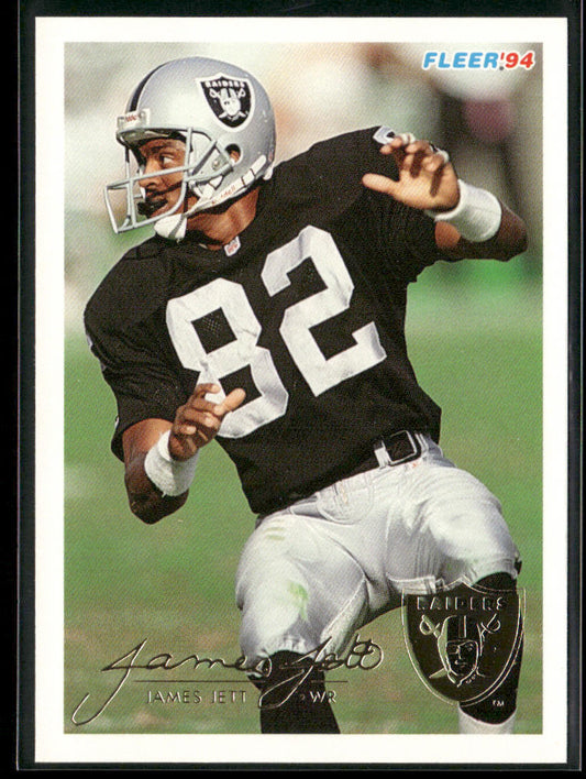 James Jett 1994 Fleer #237 Los Angeles Raiders