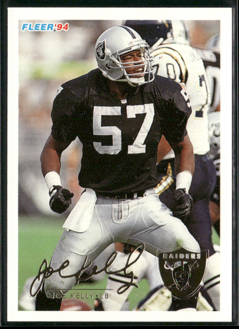 Joe Kelly 1994 Fleer #238 Los Angeles Raiders