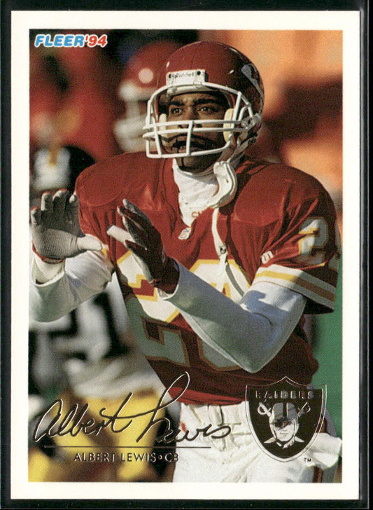 Albert Lewis 1994 Fleer #239 Los Angeles Raiders