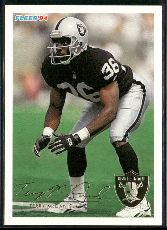Terry McDaniel 1994 Fleer #240 Los Angeles Raiders
