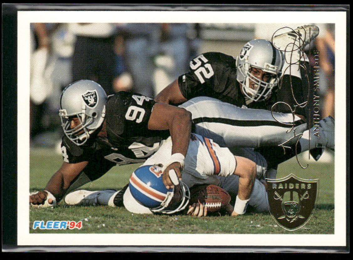 Anthony Smith 1994 Fleer #245 Los Angeles Raiders