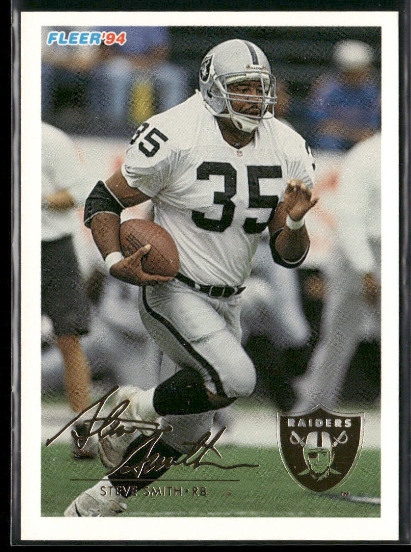 Steve Smith 1994 Fleer #246 Los Angeles Raiders