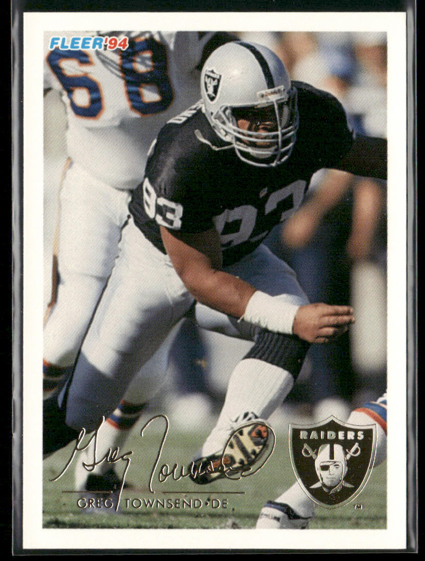 Greg Townsend 1994 Fleer #247 Los Angeles Raiders