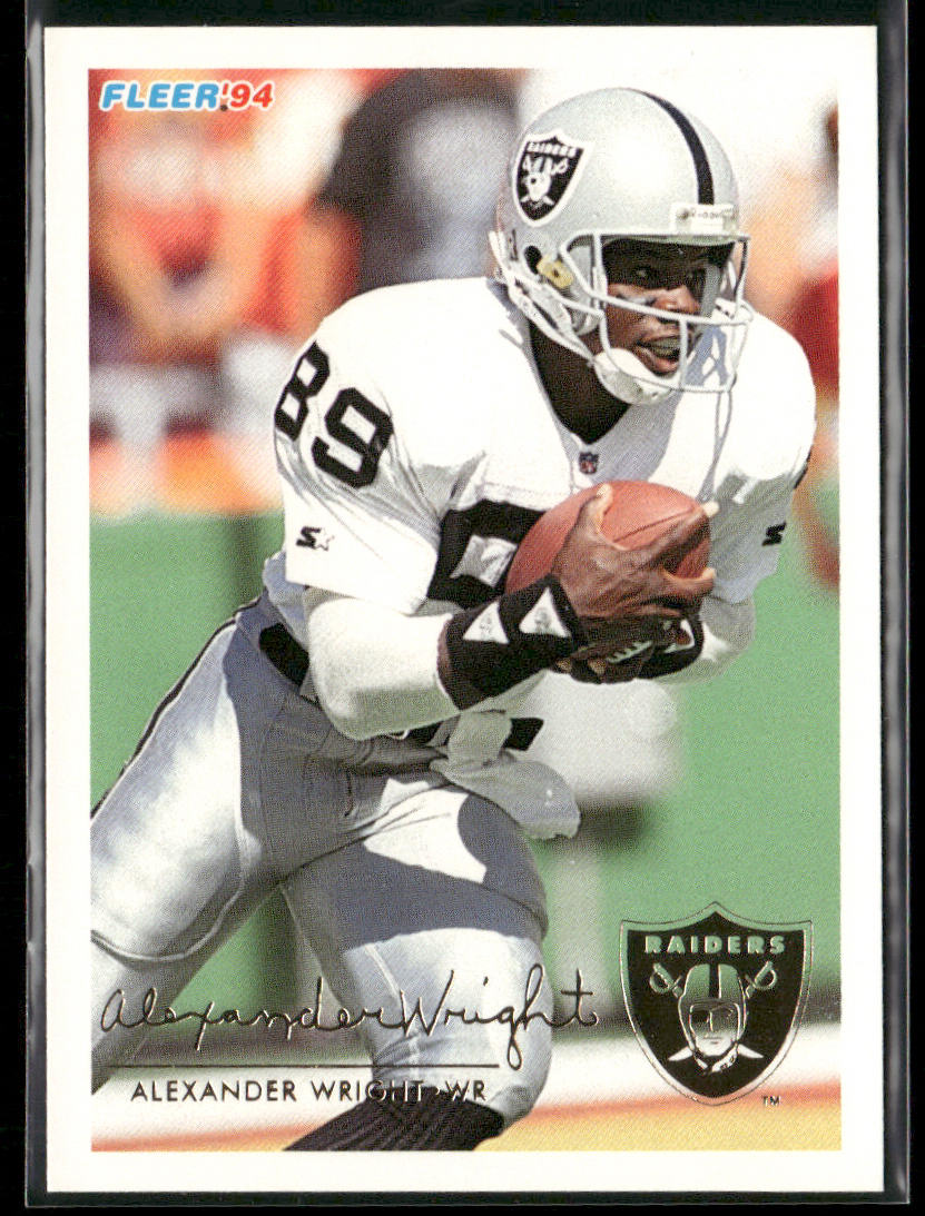 Alexander Wright 1994 Fleer #250 Los Angeles Raiders