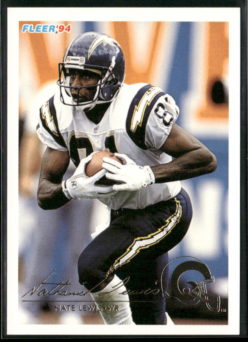 Nate Lewis 1994 Fleer #258 Los Angeles Rams