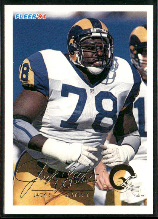 Jackie Slater 1994 Fleer #265 Los Angeles Rams