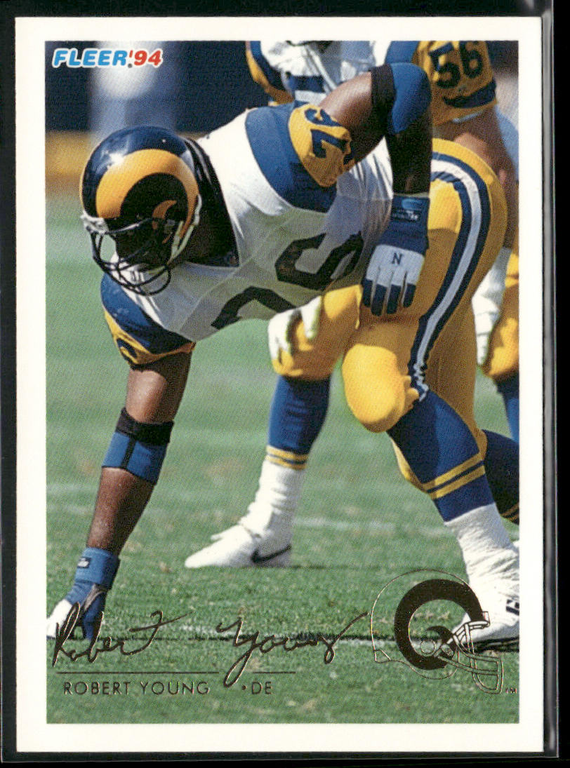 Robert Young 1994 Fleer #267 Los Angeles Rams