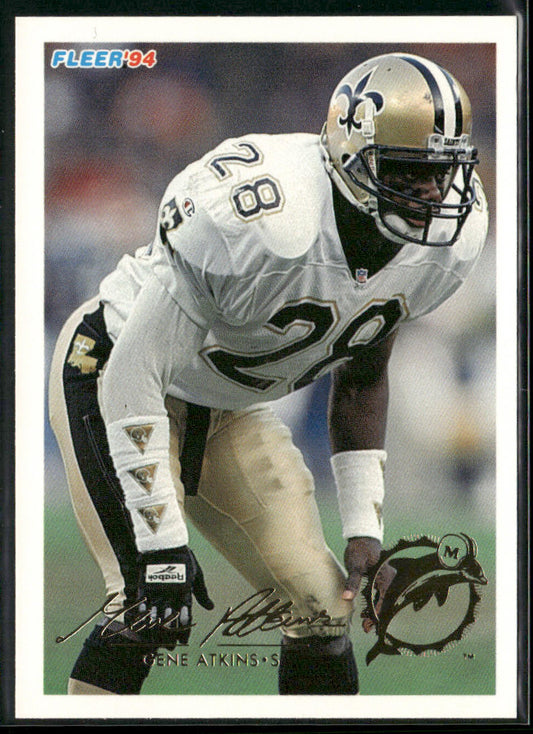 Gene Atkins 1994 Fleer #268 Miami Dolphins
