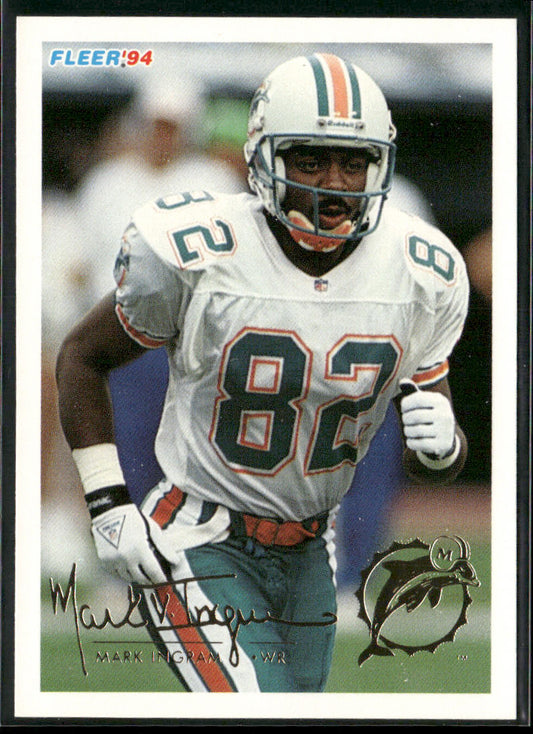 Mark Ingram 1994 Fleer #277 Miami Dolphins