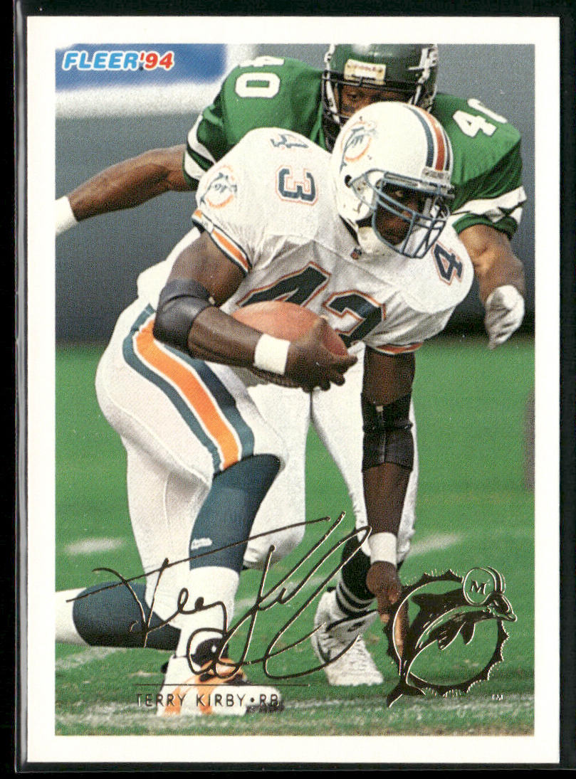 Terry Kirby 1994 Fleer #279 Miami Dolphins