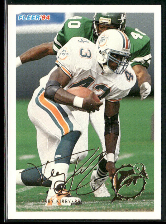 Terry Kirby 1994 Fleer #279 Miami Dolphins