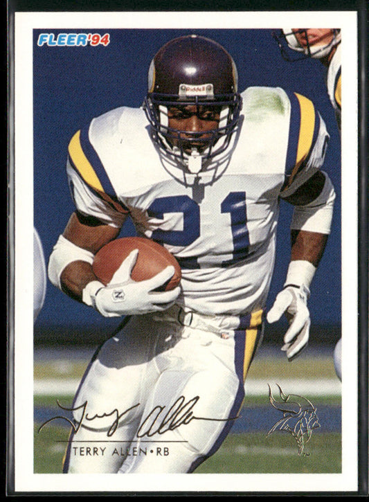Terry Allen 1994 Fleer #287 Minnesota Vikings