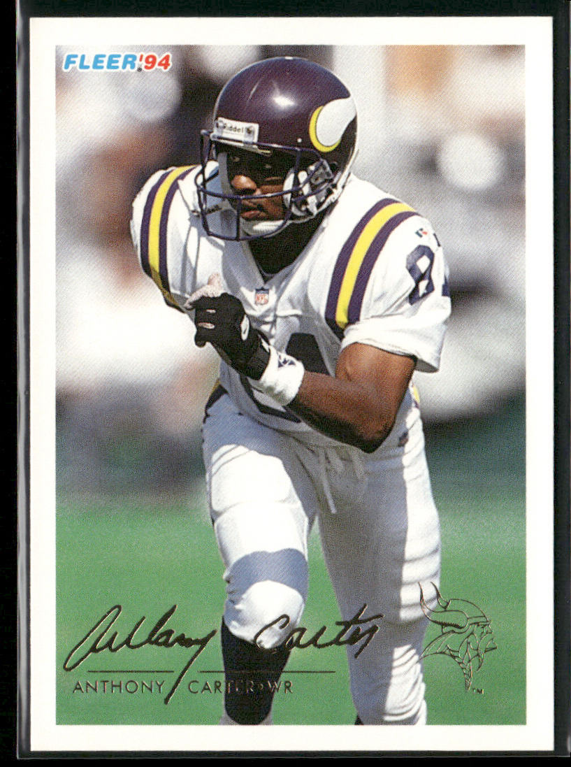 Anthony Carter 1994 Fleer #288 Minnesota Vikings