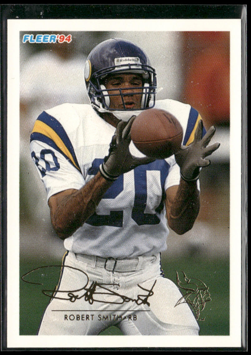 Robert Smith 1994 Fleer #302 Minnesota Vikings
