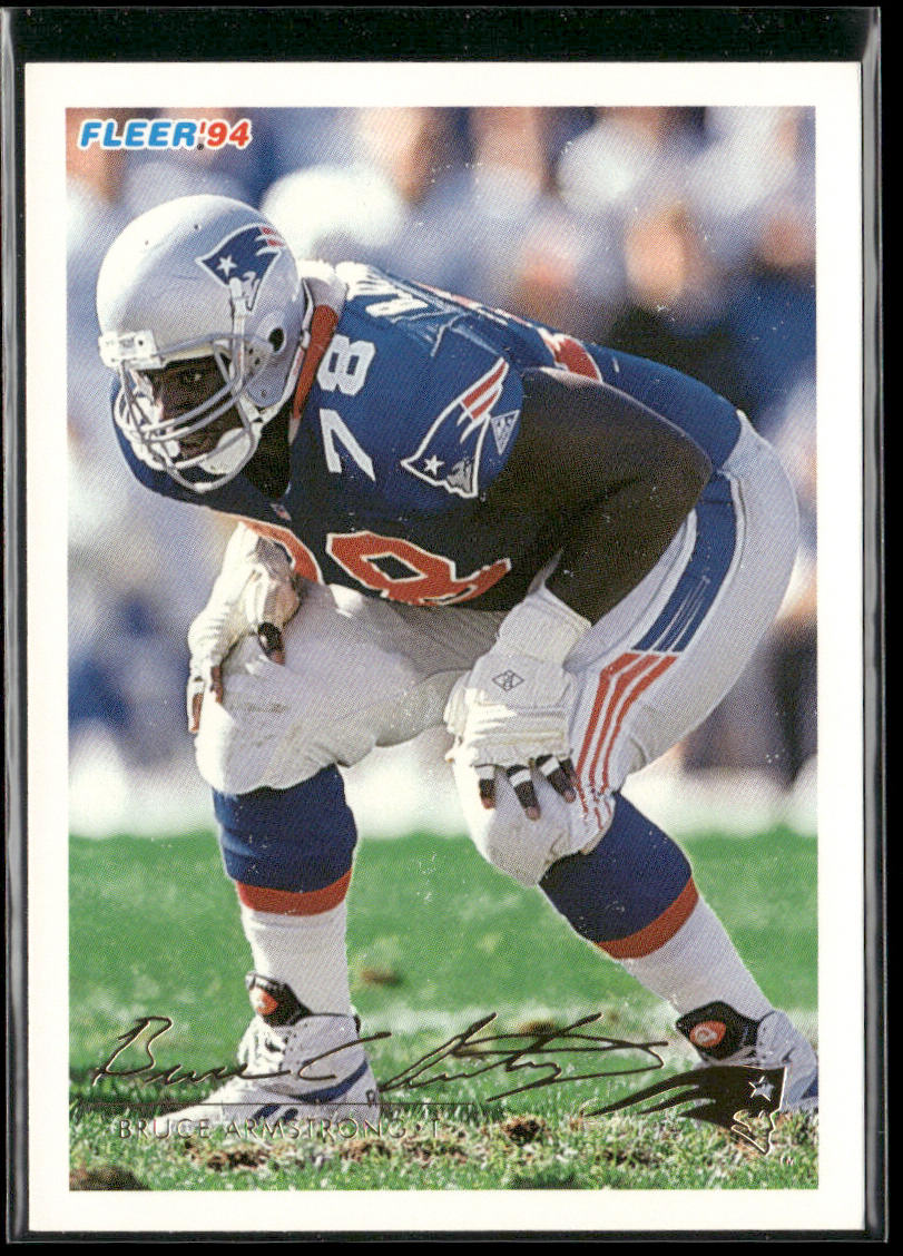 Bruce Armstrong 1994 Fleer #305 New England Patriots