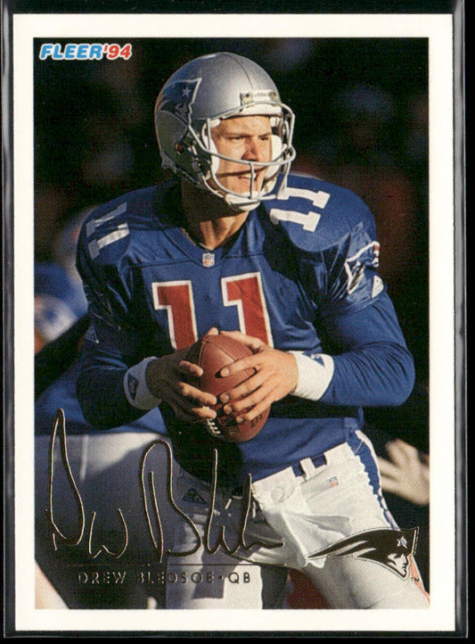 Drew Bledsoe 1994 Fleer #307 New England Patriots