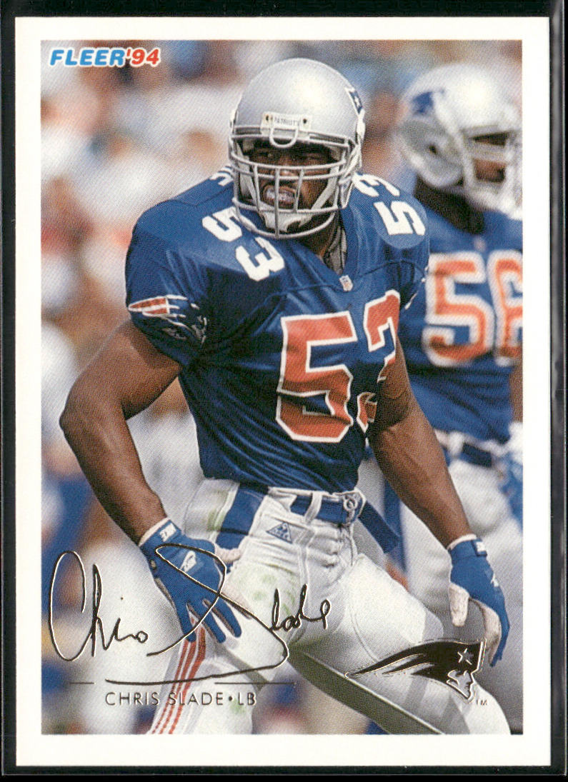 Chris Slade 1994 Fleer #315 New England Patriots