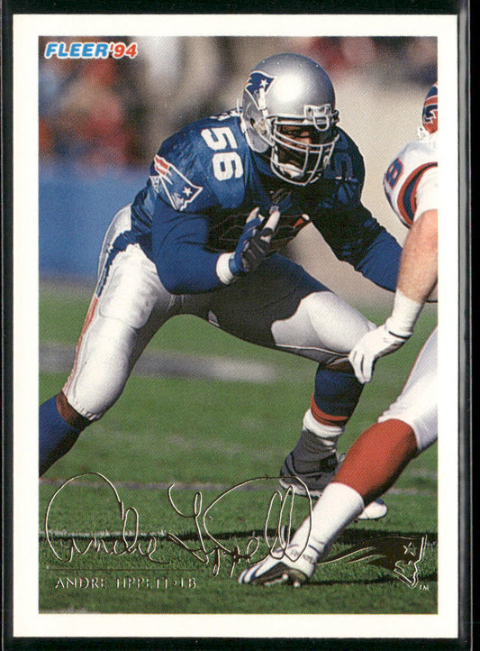 Andre Tippett 1994 Fleer #317 New England Patriots