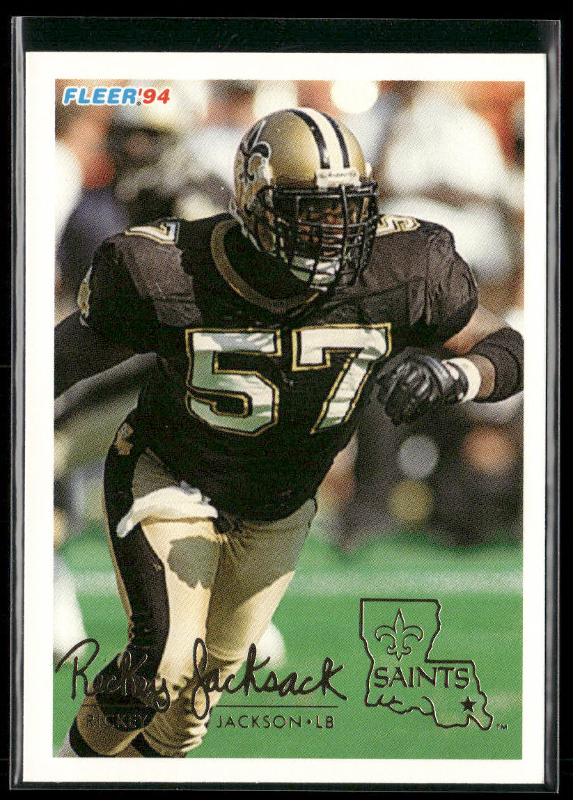 Rickey Jackson 1994 Fleer #326 New Orleans Saints