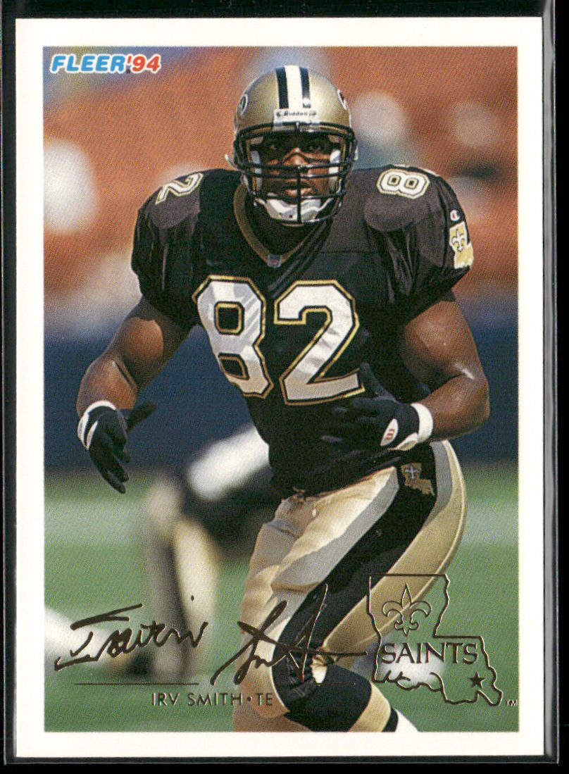 Irv Smith 1994 Fleer #332 New Orleans Saints