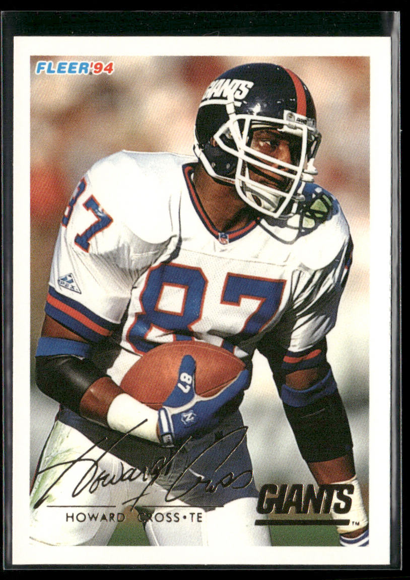 Howard Cross 1994 Fleer #340 New York Giants