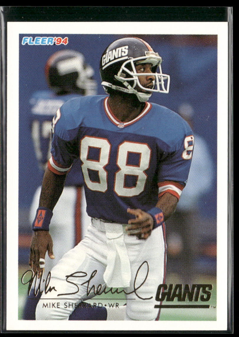 Mike Sherrard 1994 Fleer #348 New York Giants