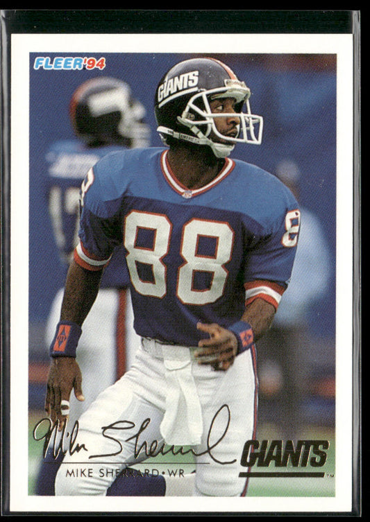 Mike Sherrard 1994 Fleer #348 New York Giants