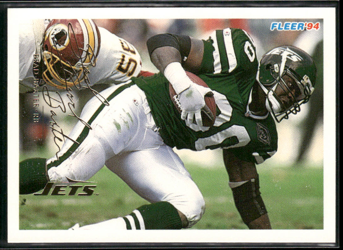 Brad Baxter 1994 Fleer #351 New York Jets