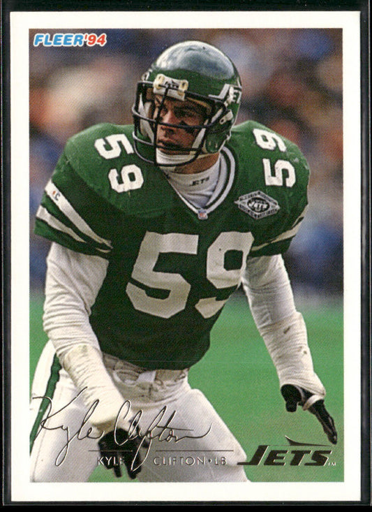 Kyle Clifton 1994 Fleer #352 New York Jets
