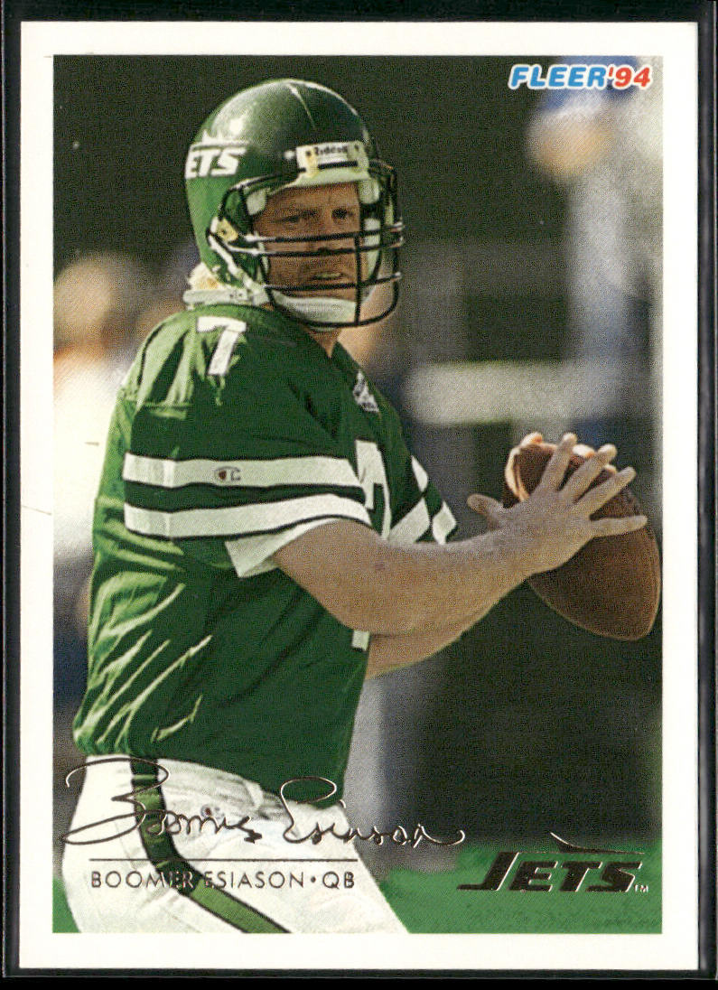 Boomer Esiason 1994 Fleer #353 New York Jets