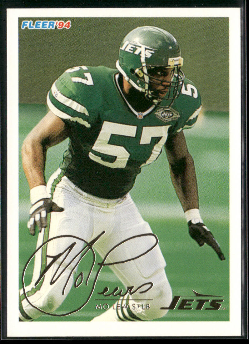 Mo Lewis 1994 Fleer #358 New York Jets