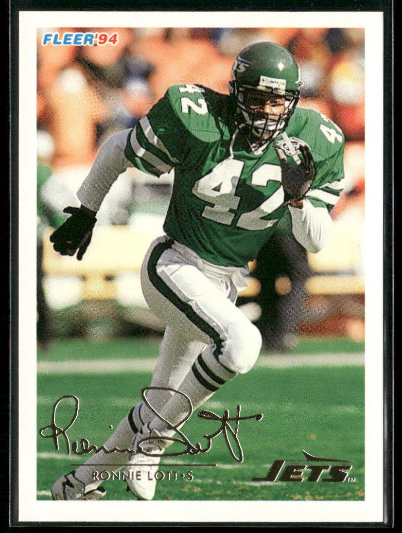 Ronnie Lott 1994 Fleer #359 New York Jets