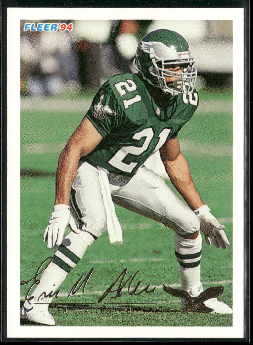 Eric Allen 1994 Fleer #366 Philadelphia Eagles