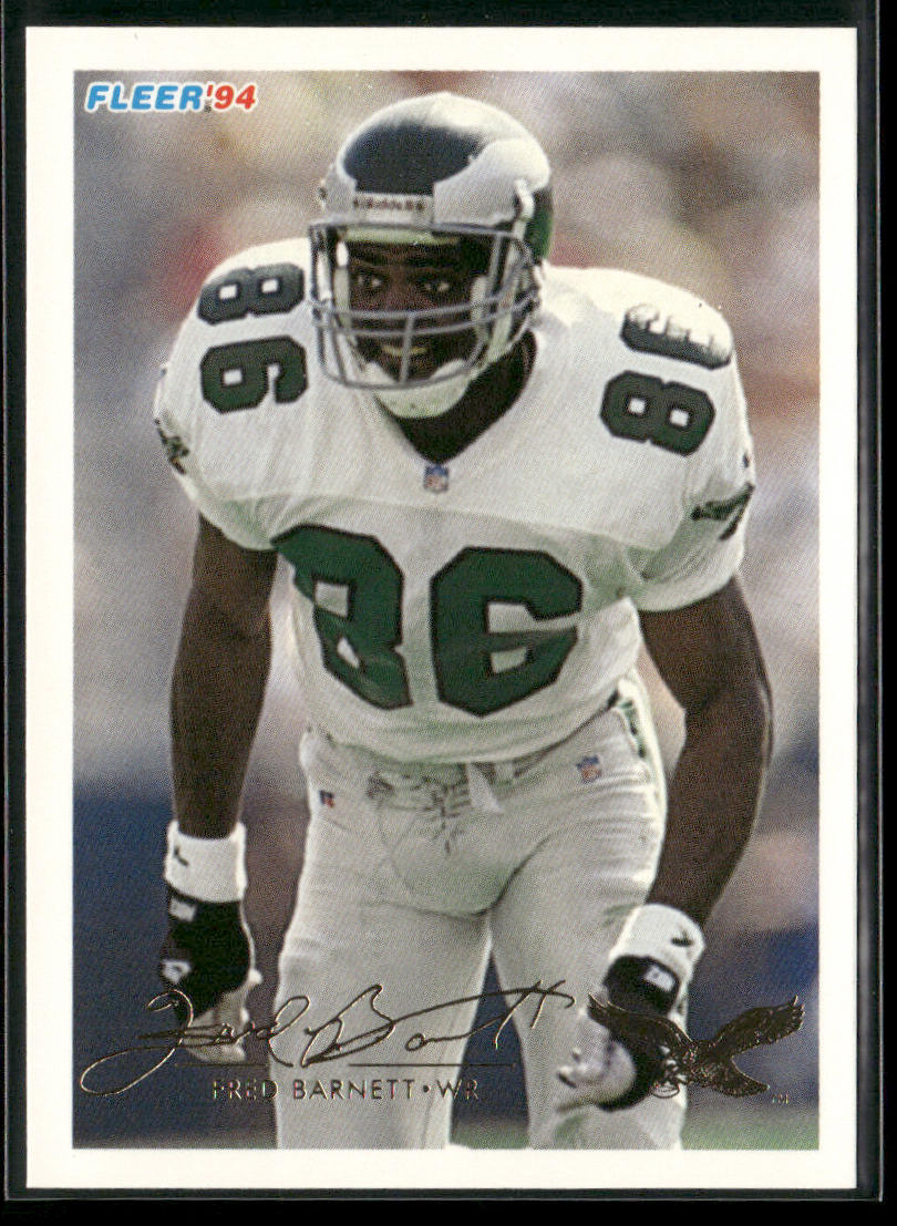Fred Barnett 1994 Fleer #367 Philadelphia Eagles