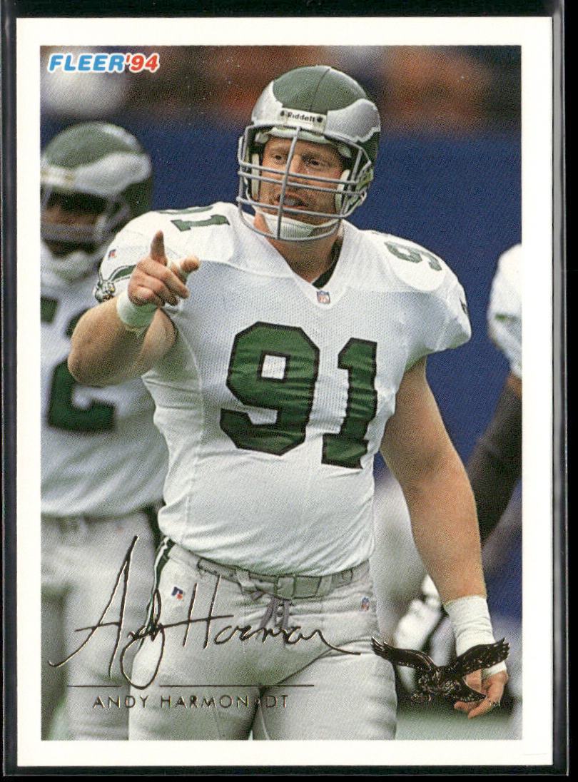 Andy Harmon 1994 Fleer #372 Philadelphia Eagles