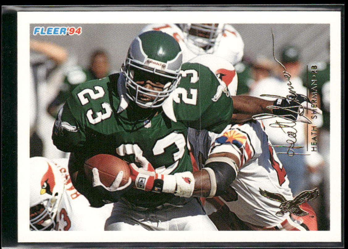 Heath Sherman 1994 Fleer #376 Philadelphia Eagles