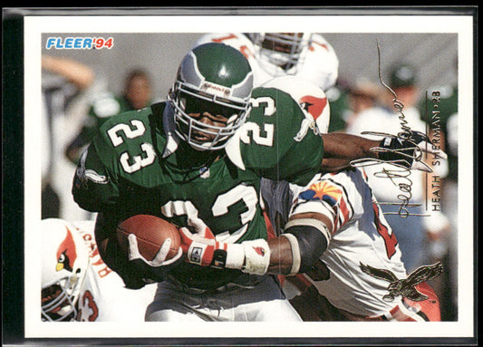 Heath Sherman 1994 Fleer #376 Philadelphia Eagles