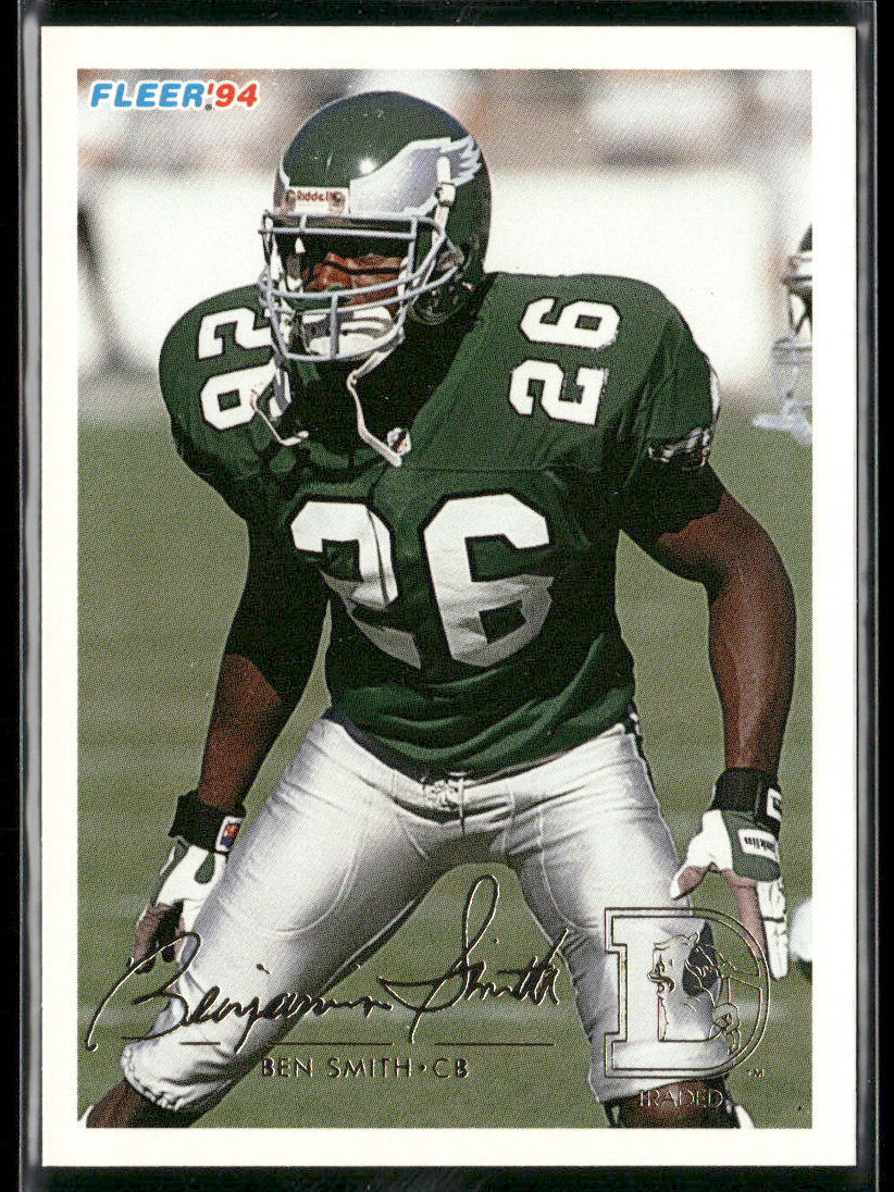 Ben Smith 1994 Fleer #377 Denver Broncos