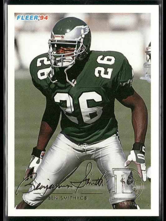 Ben Smith 1994 Fleer #377 Denver Broncos