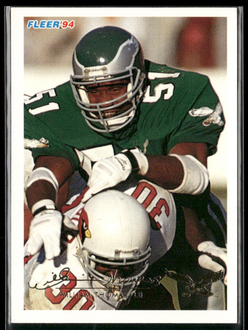 William Thomas 1994 Fleer #378 Philadelphia Eagles