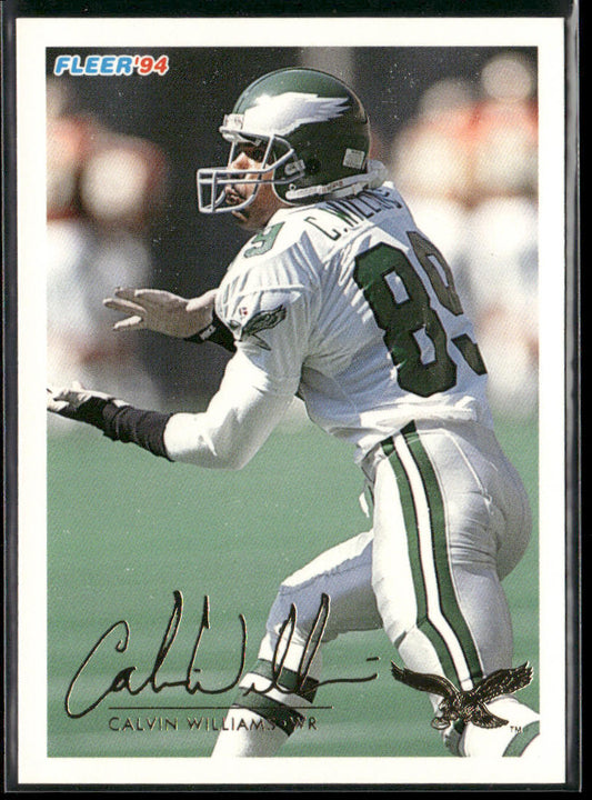 Calvin Williams 1994 Fleer #380 Philadelphia Eagles