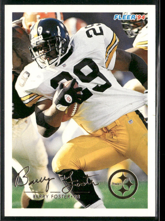Barry Foster 1994 Fleer #384 Pittsburgh Steelers