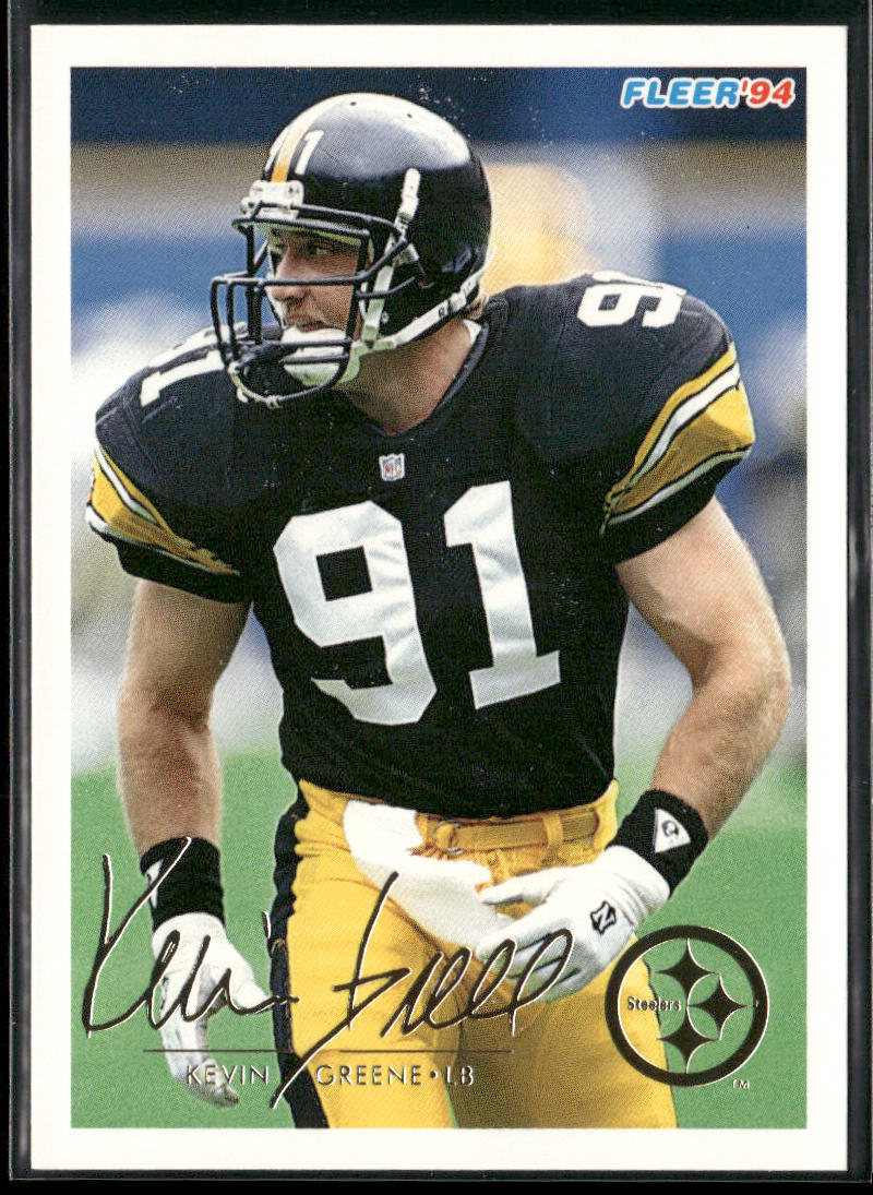 Kevin Greene 1994 Fleer #387 Pittsburgh Steelers