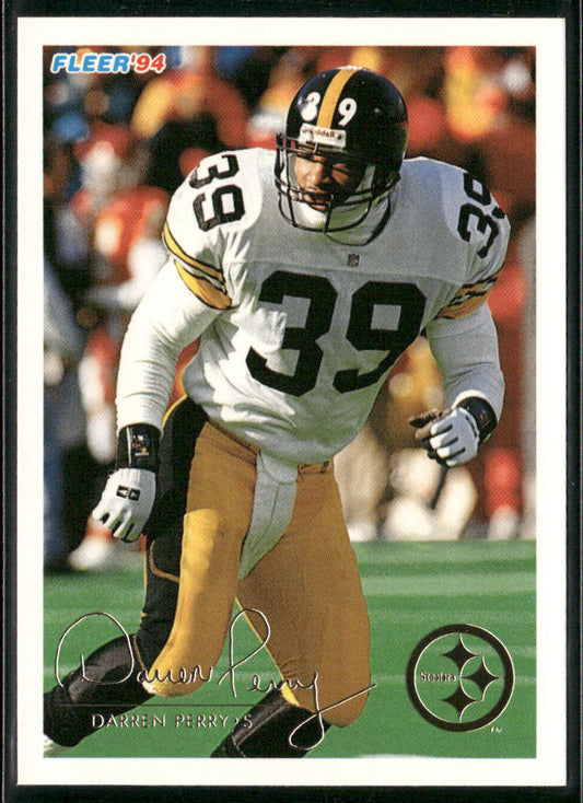 Darren Perry 1994 Fleer #393 Pittsburgh Steelers
