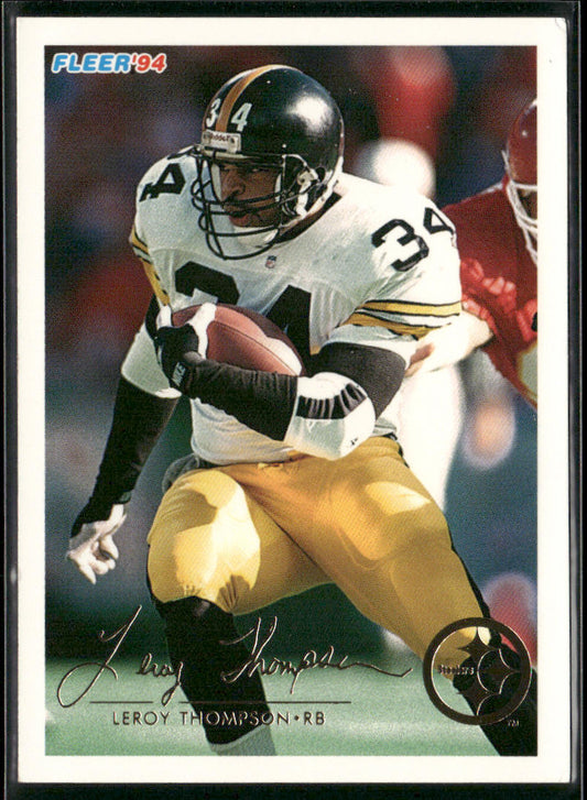 Leroy Thompson 1994 Fleer #395 Pittsburgh Steelers
