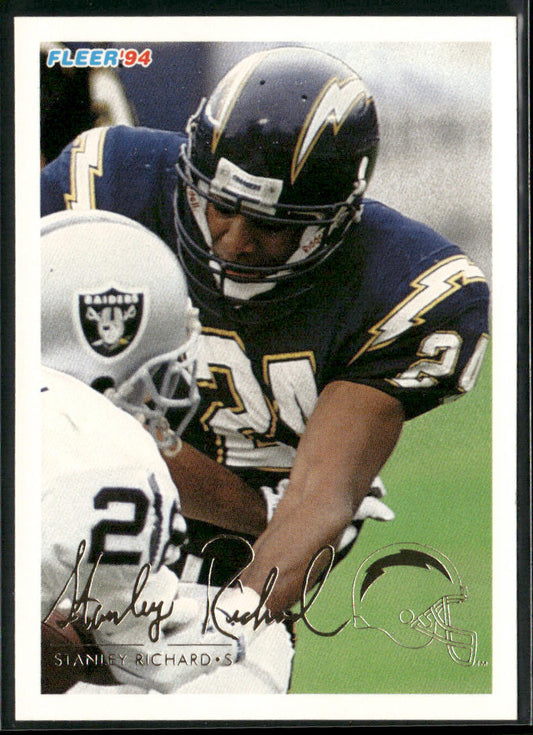 Stanley Richard 1994 Fleer #408 San Diego Chargers