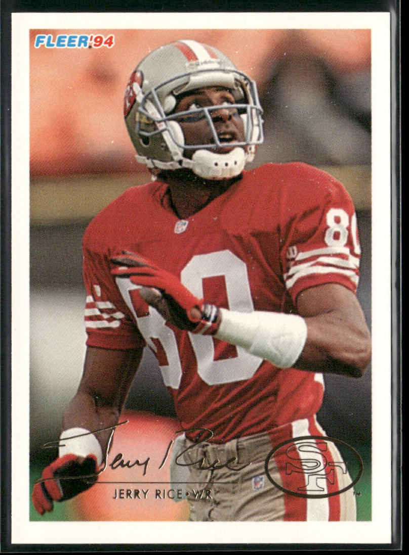 Jerry Rice 1994 Fleer #420 San Francisco 49ers