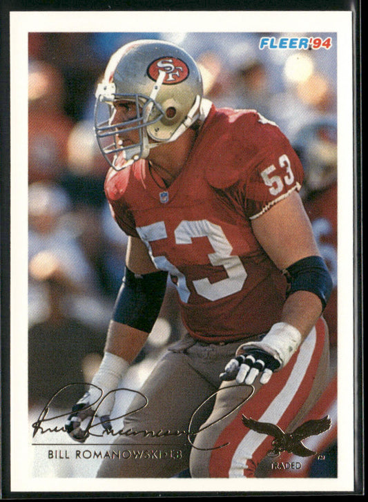 Bill Romanowski 1994 Fleer #421 Philadelphia Eagles